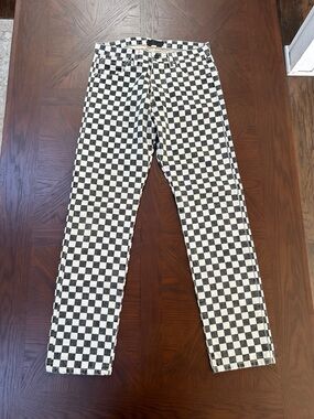 MadeWorn Checkered Denim